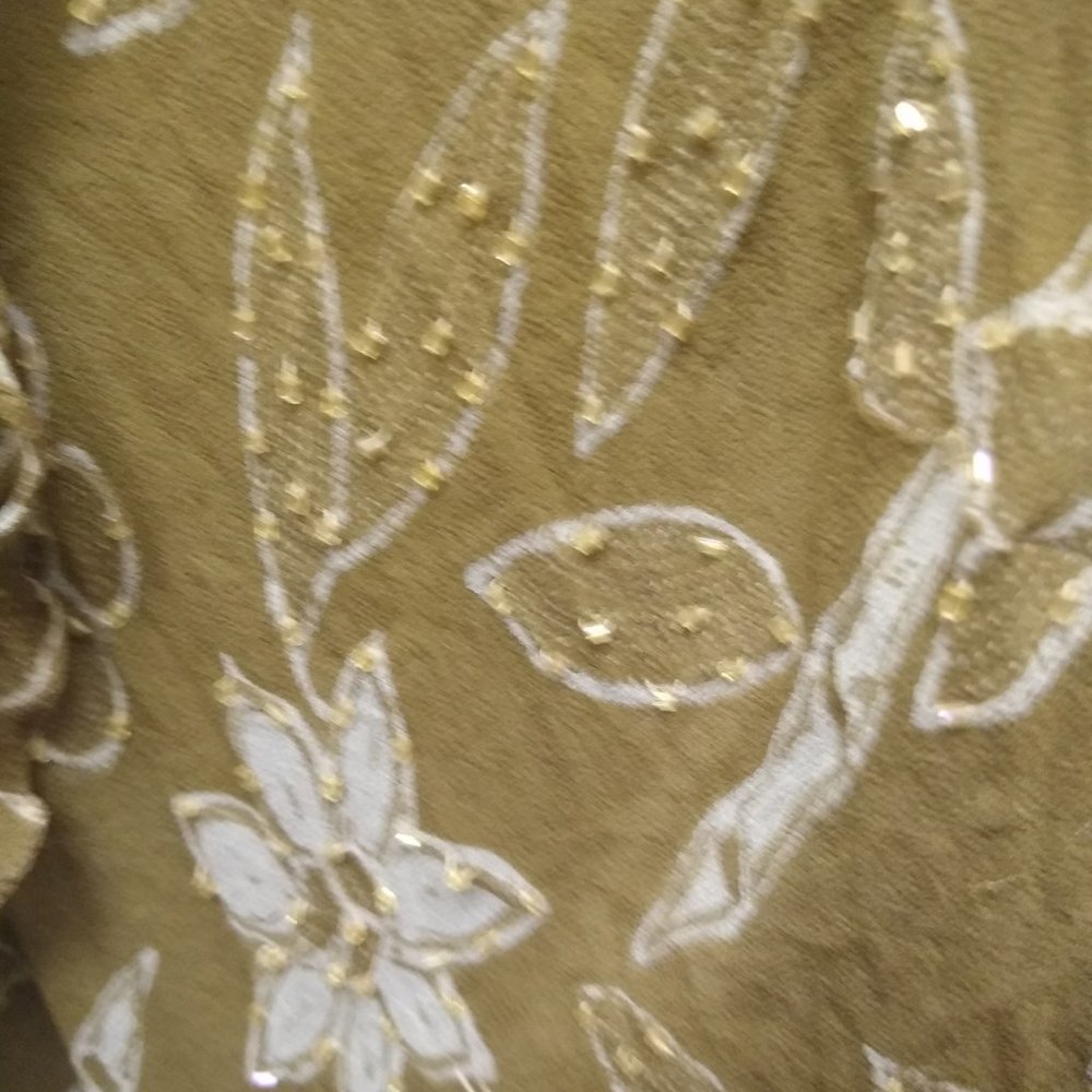 Beaded Sleeveless Top